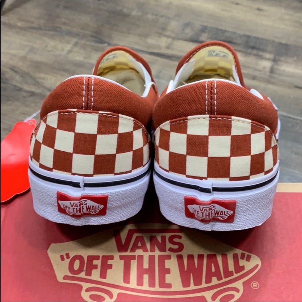 ••VANS CLASSIC SLIP-ON Checkerboard PicntTrWhite WMN - Picture 4 of 16